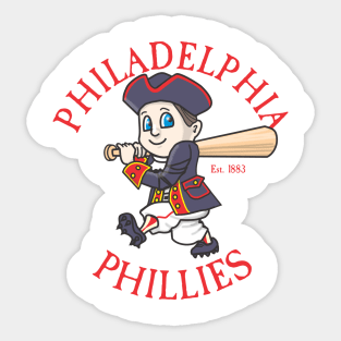 Phillies Phil Sticker